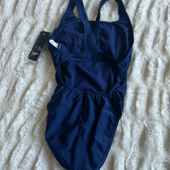 Speedo Women's Swimsuit One Piece ProLT Super Pro Solid Team Navy Adult Sz 30 - Picture 7 of 9